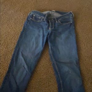 Hollister blue  skinny jeans
